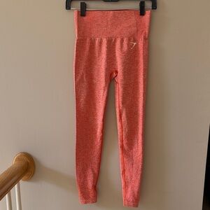 Gymshark Orange Leggings XS